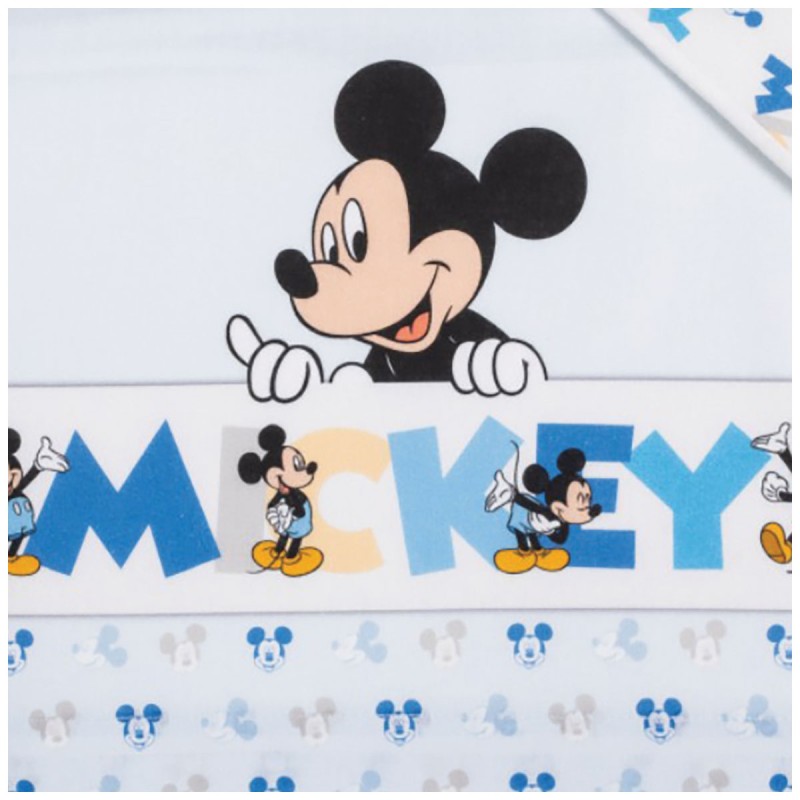 Mickey - cradle pram sheet set Disney EC0240CL Mickey - cradle pram sheet set Disney EC0240CL