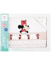 Minnie Mouse - cradle pram sheet set Disney EC0341PA