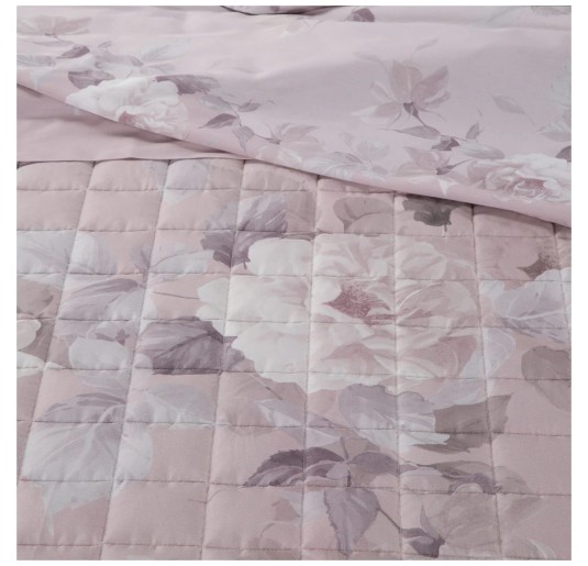 Rosa Alba - quilted bedspread double bed by Caleffi 2