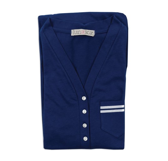 Short-sleeve pajama set with shorts Lunatica 71142 2