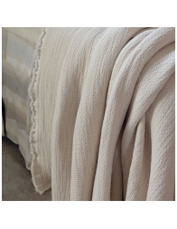 Ostuni - Bedspread in Muslin Cotton by Dondi Home