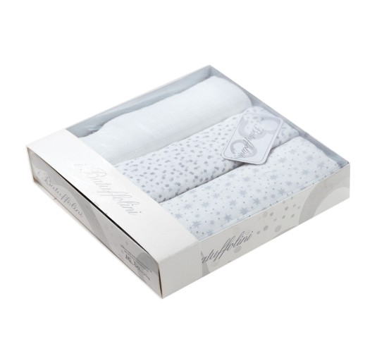 3-Pack Muslin by Batuffolini B316GR 2