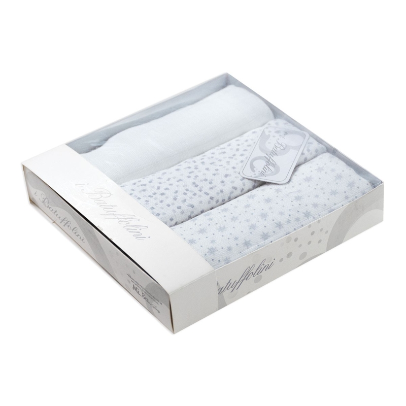 3-Pack Muslin by Batuffolini B316GR