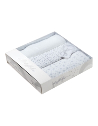 Set di 3 quadrati di garza Batuffolini B316GR