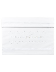Cradle sheet set embroidered by hand LC45348PA