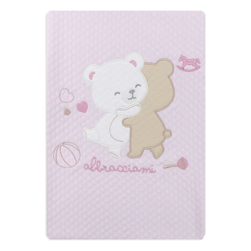 Copertina tessuto rombino per culletta Mio Piccolo MP154417 - Rosa Copertina tessuto rombino per culletta Mio Piccolo MP154417 - Rosa