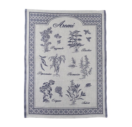Aromi - asciugapiatti in puro cotone jacquard 60X80 cm 2