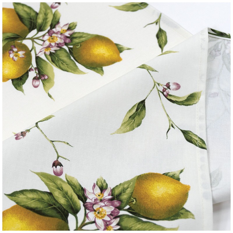 Lemons - dishtowel pure cotton 50x70 cm
