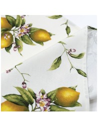 Lemons - dishtowel pure cotton 50x70 cm