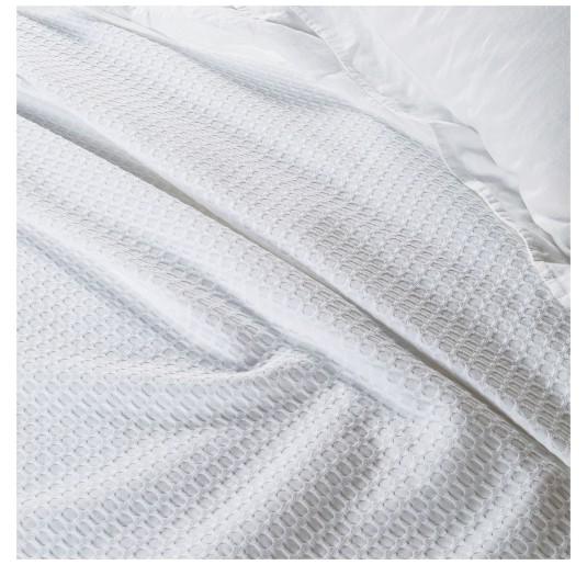 Isola bella - double bed cotton bedspread by Caleffi 2