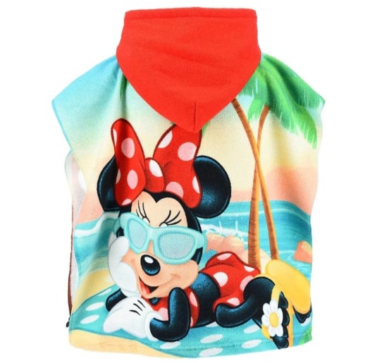 Minnie - accappatoio poncho microspugna Fastdry Disney YE18253 2