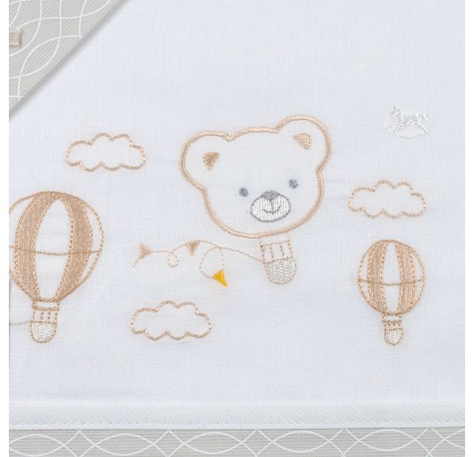 Cradle Pram sheet set by Mio Piccolo LC13370 2