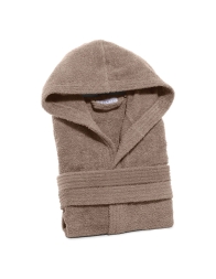 Minorca - bathrobe with hood and side pockets by Caleffi