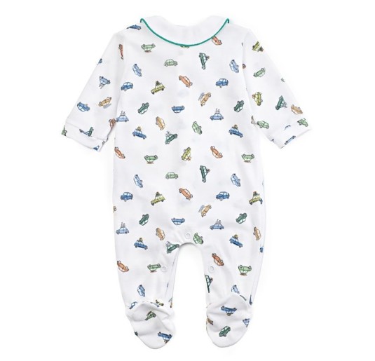 Cotton piquet onesie with collar by Coccode C61010 2