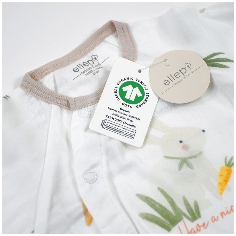 Pagliaccetto in cotone organico...