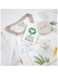 Pagliaccetto in cotone organico Ellepi BG3877