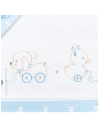 Set lenzuola culletta e carrozzina Mio Piccolo LC13423