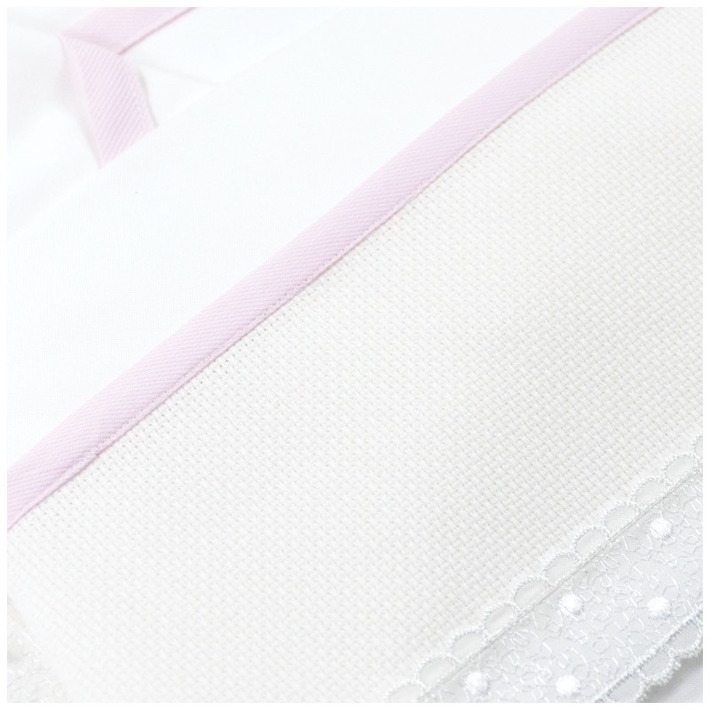 Set of cradle and pram bed linens...