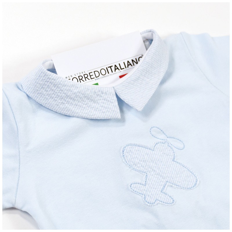 Coccode cotton jersey onesie with...