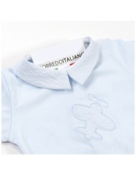 Tutina in cotone jersey con colletto by Coccode' C61003CL