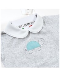 Turtle - Baby romper cotton jersey by Coccode C61127C