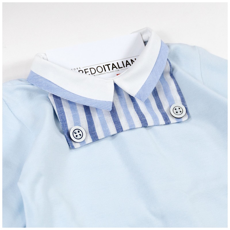 Two-piece outfit in piqué jersey cotton by Coccodè C59056