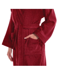 Minorca - Accappatoio Spugna con cappuccio Caleffi 400 gr/mq