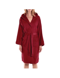 Minorca - Accappatoio Spugna con cappuccio Caleffi - BORDEAUX