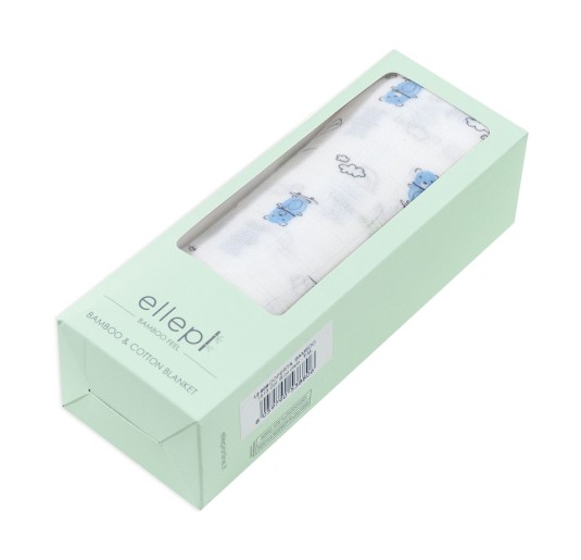 Copertina per neonati in garza di cotone e bambù Ellepi 12606 2