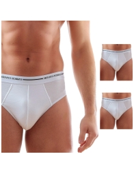 3-pack briefs bielastic cotton briefs Enrico Coveri ES1000