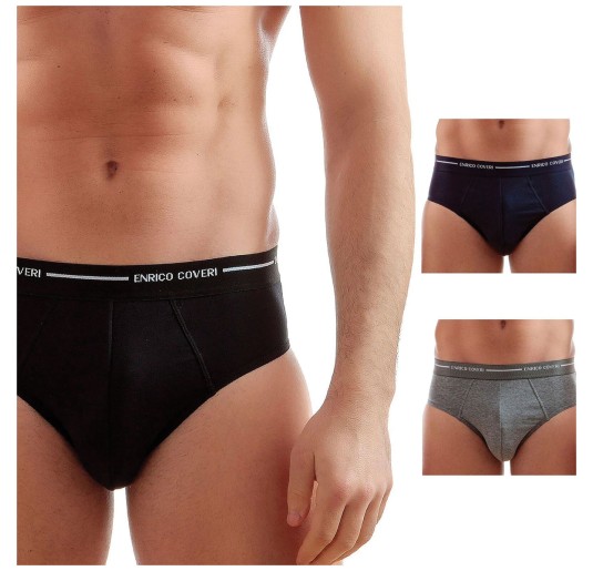 Set di 3 slip uomo Enrico Coveri ES1000 2