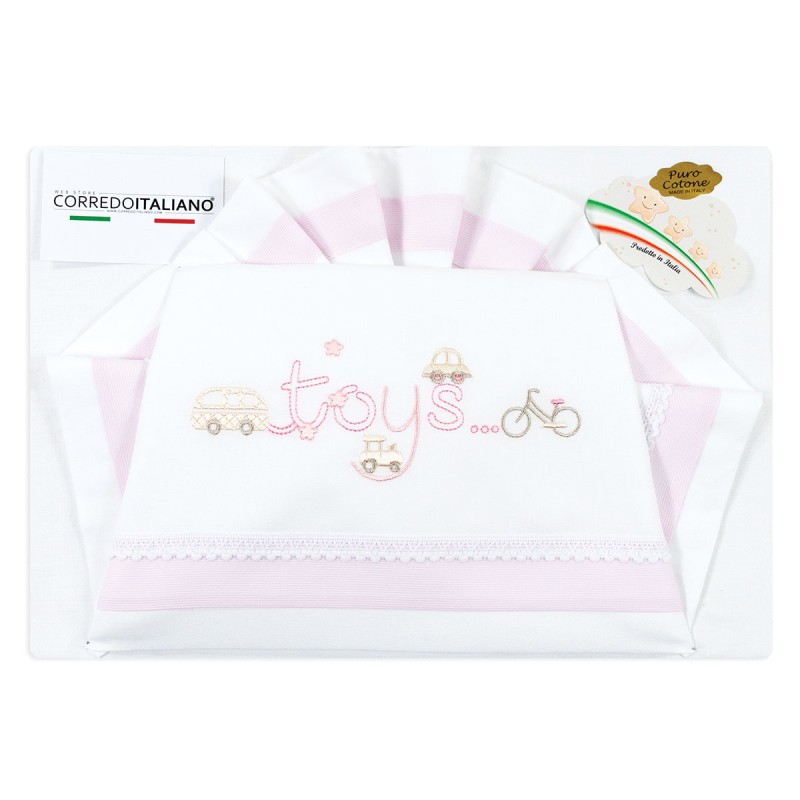 Cradle bed sheet set by La Fatina LC03328
