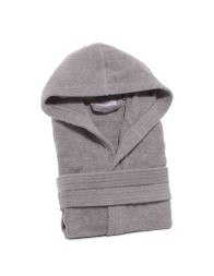 Minorca - bathrobe with hood and side pockets by Caleffi