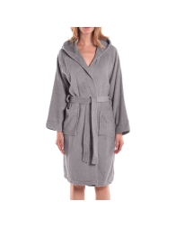 Minorca - Accappatoio Spugna con cappuccio Caleffi - Perla