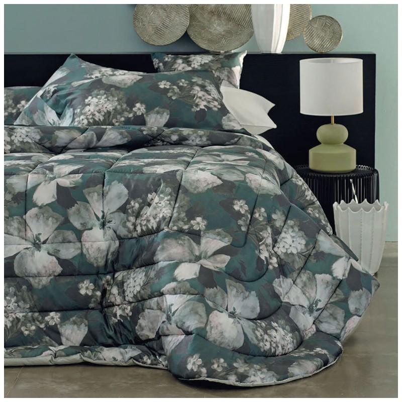 Ambra - trapunta invernale in raso cotone 300TC by Dondi Home