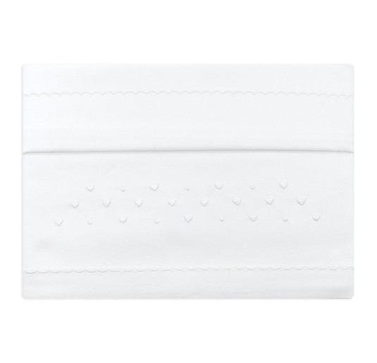 Lenzuolino ricamato a mano culla lettino LL85243BB 2