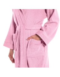 Minorca - Accappatoio Spugna con cappuccio Caleffi - Confetto