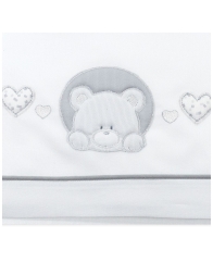 Little Bear - Cot bed sheet set La Fatina LL04337
