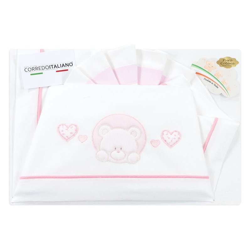 Little Bear - Cot bed sheet set La Fatina LL04337