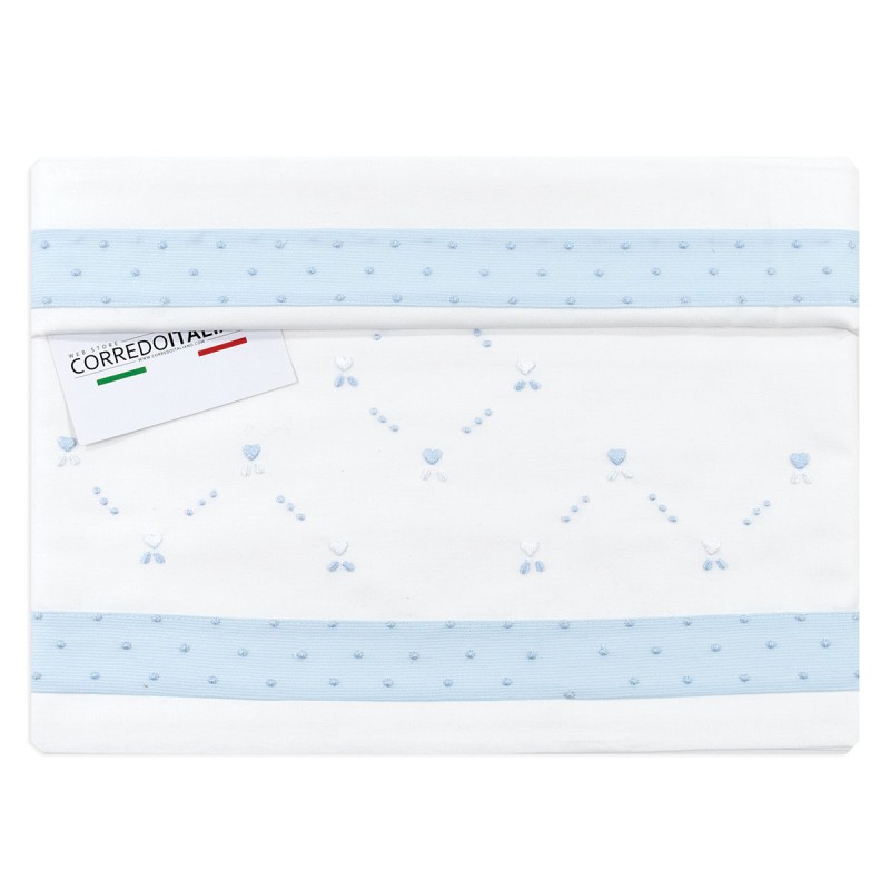 Cradle pram sheet set embroidered by...