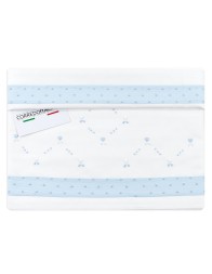 Cradle pram sheet set embroidered by hand LC45329AZ