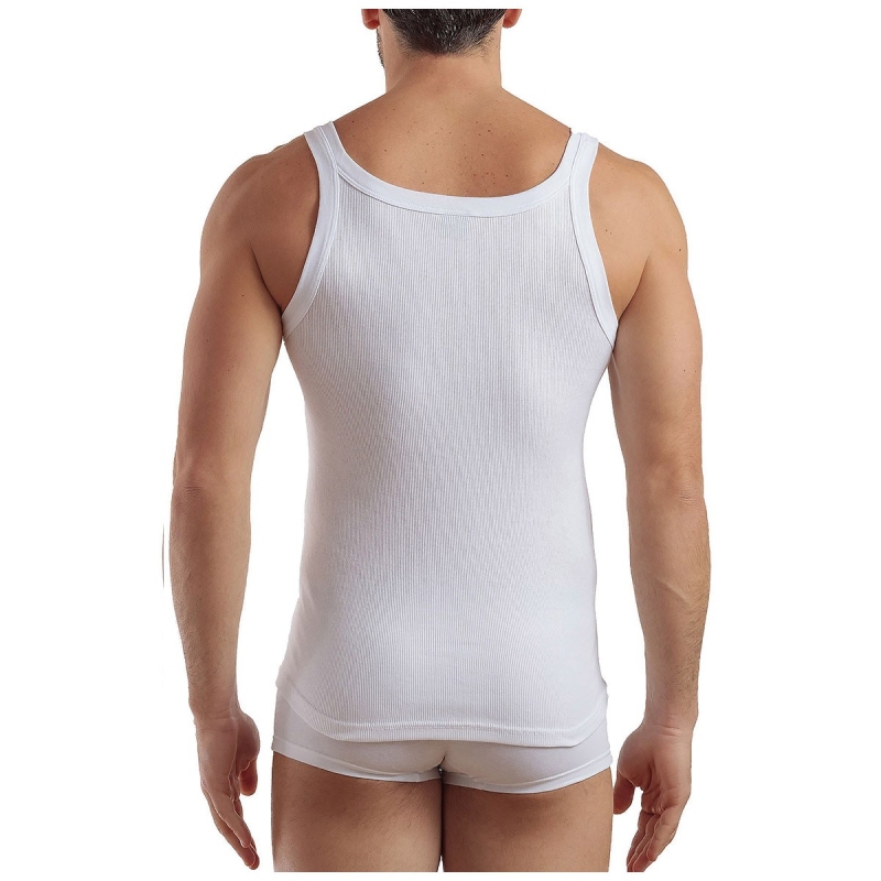 Set of 3 Ribbed Cotton Tank Tops...