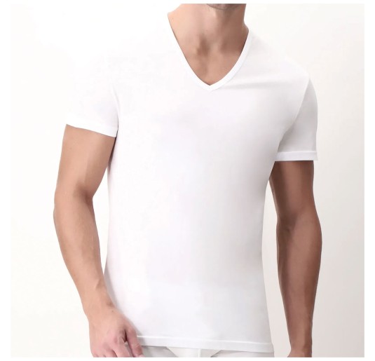 Set di 3 T-Shirt Active Perla collo V Filoscozia Perofil VPRT00321/3 2