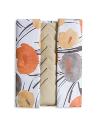 Anthurium - Tablecloth with cotton napkins digital print