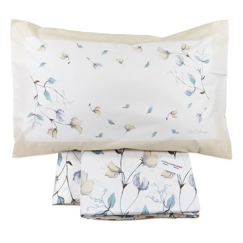 Nuit d'amour - Double bed sheet set cotton by Cotoneria italiana
