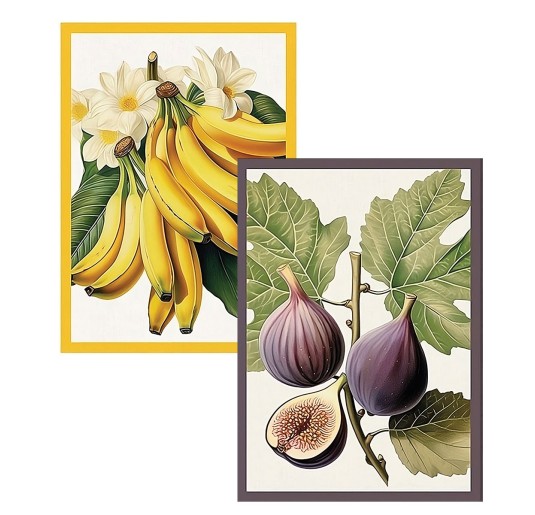 Fruits – Set of 2 Cotton Tea Towels with Digital Print