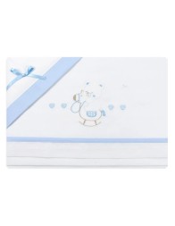 Cradle sheet set cotton Mio Piccolo LC865