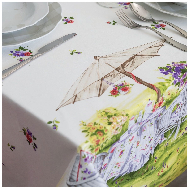 Jardin - rectangular tablecoth pure...