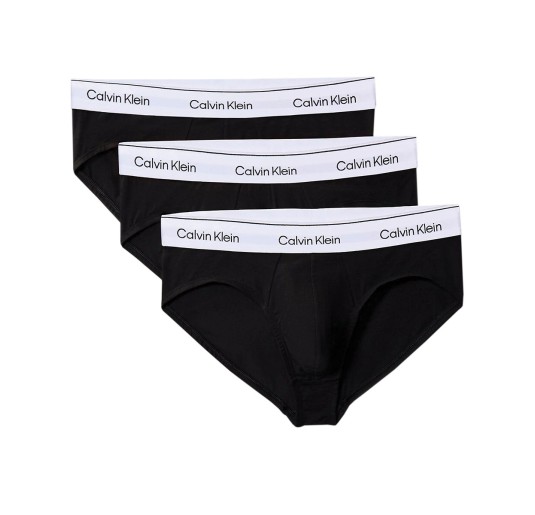 Set di 3 slip in cotone elasticizzato Calvin Klein U2661G 2