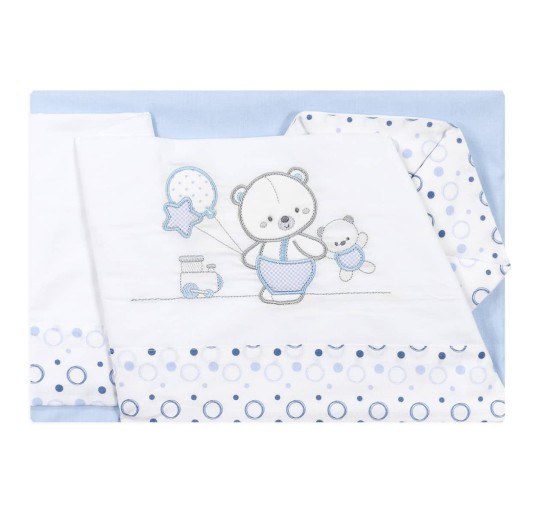 Set lenzuola per lettino baby Bruco Bruco EL2063 2